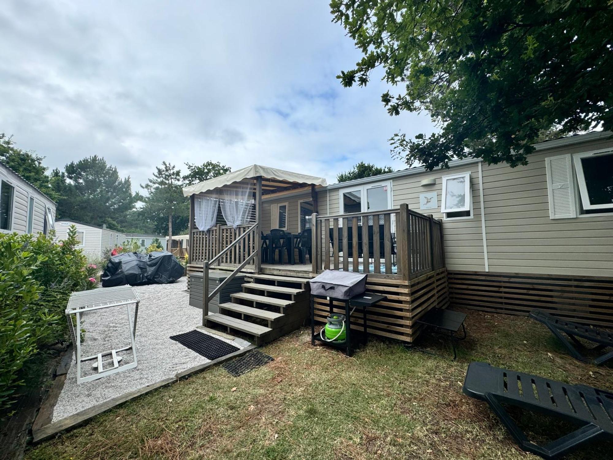 Mobil Home Xxl - Bord Lac - Camping Les Viviers - Lege Cap Ferret Eksteriør bilde